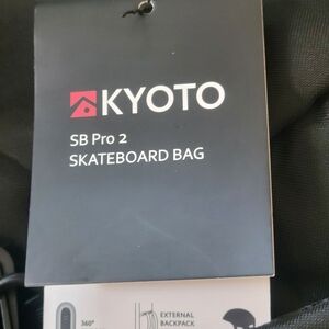 Black Skateboard Bag